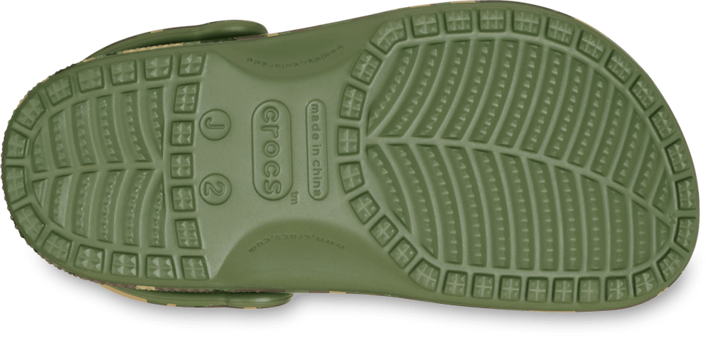 Детские сабо Crocs Kids' Classic Camouflage Clog — фото 4