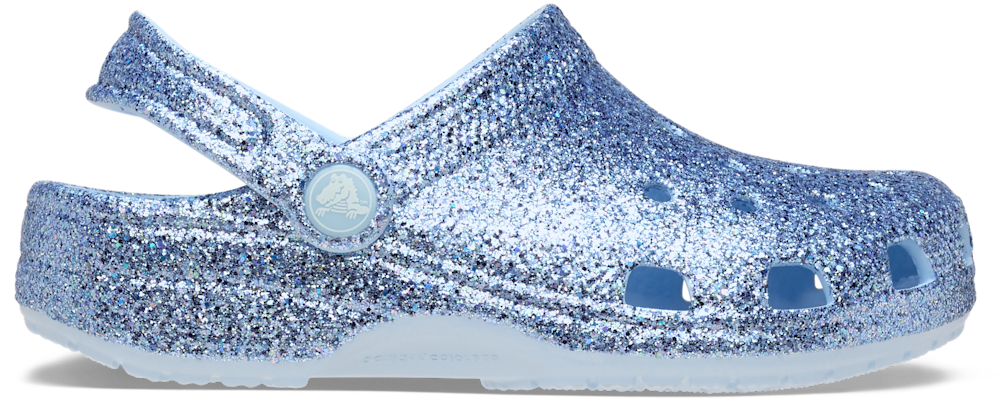 Детские сабо Crocs Kids' Classic Chunky Glitter Clog
