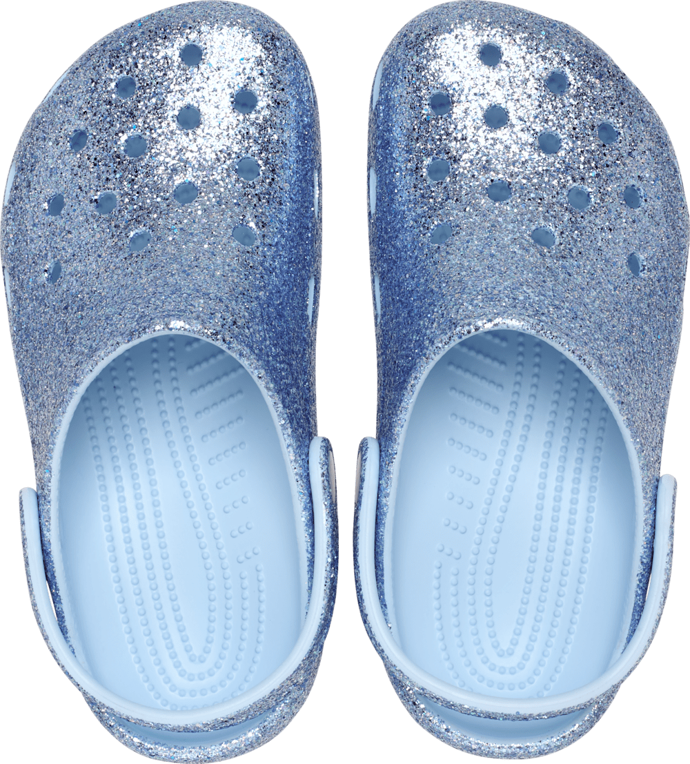 Детские сабо Crocs Kids' Classic Chunky Glitter Clog — фото 3