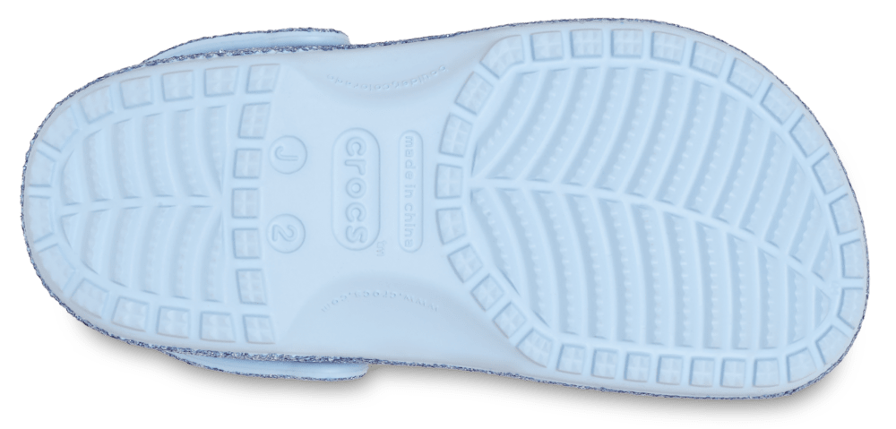 Детские сабо Crocs Kids' Classic Chunky Glitter Clog — фото 4