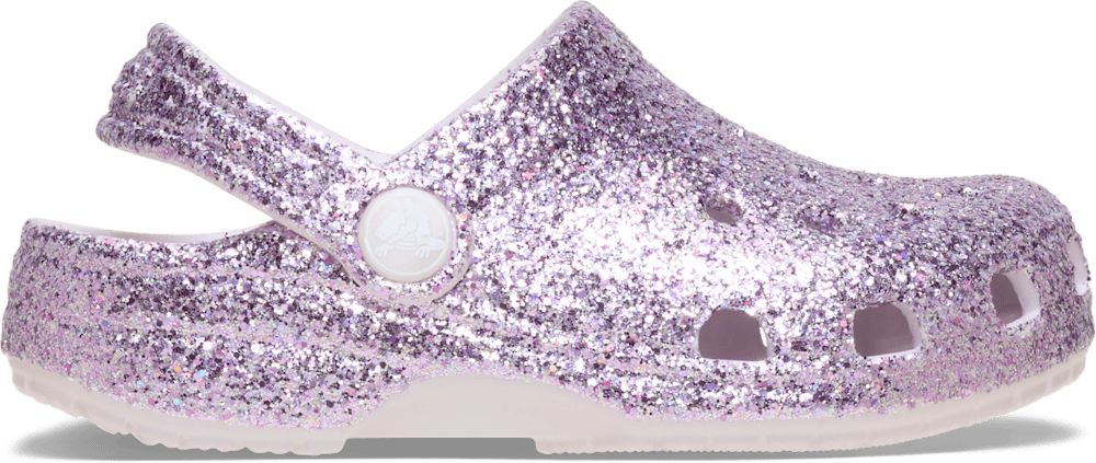 Детские сабо Crocs Toddler Classic Chunky Glitter Clog