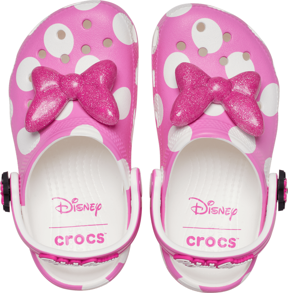 Детские сабо Crocs Toddlers’ Minnie Mouse Classic Clog — фото 3
