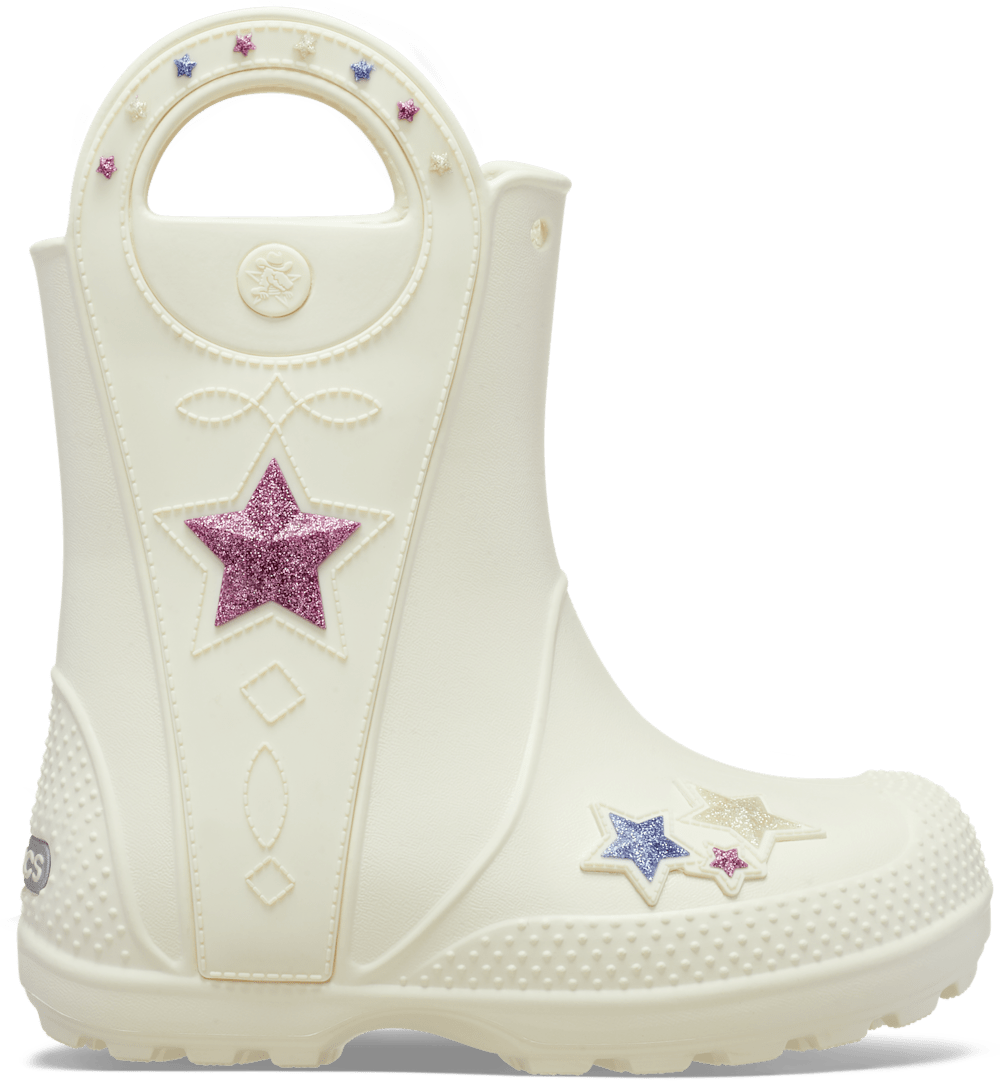 Детские ботинки Crocs Toddler Handle It Western Metallic Boot