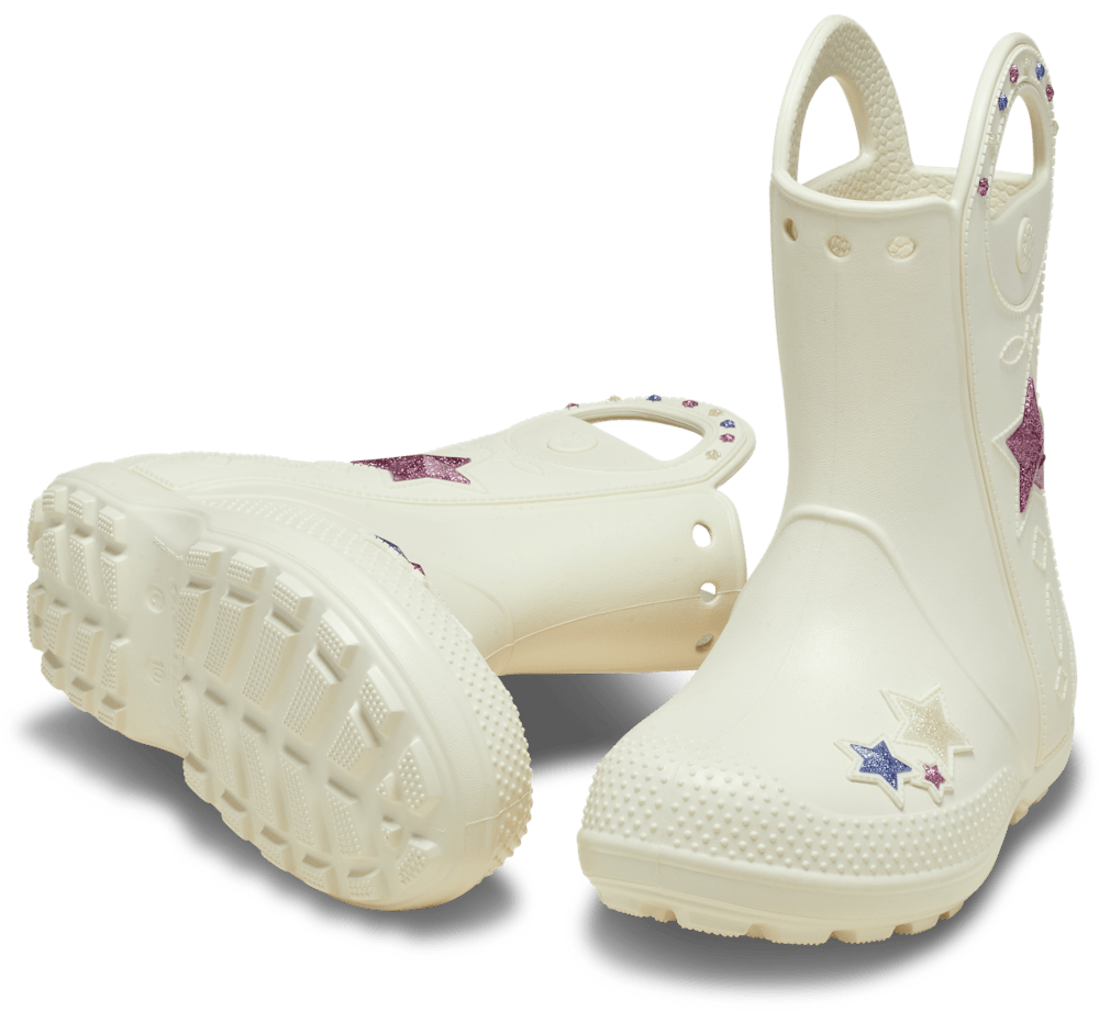 Детские ботинки Crocs Toddler Handle It Western Metallic Boot — фото 2