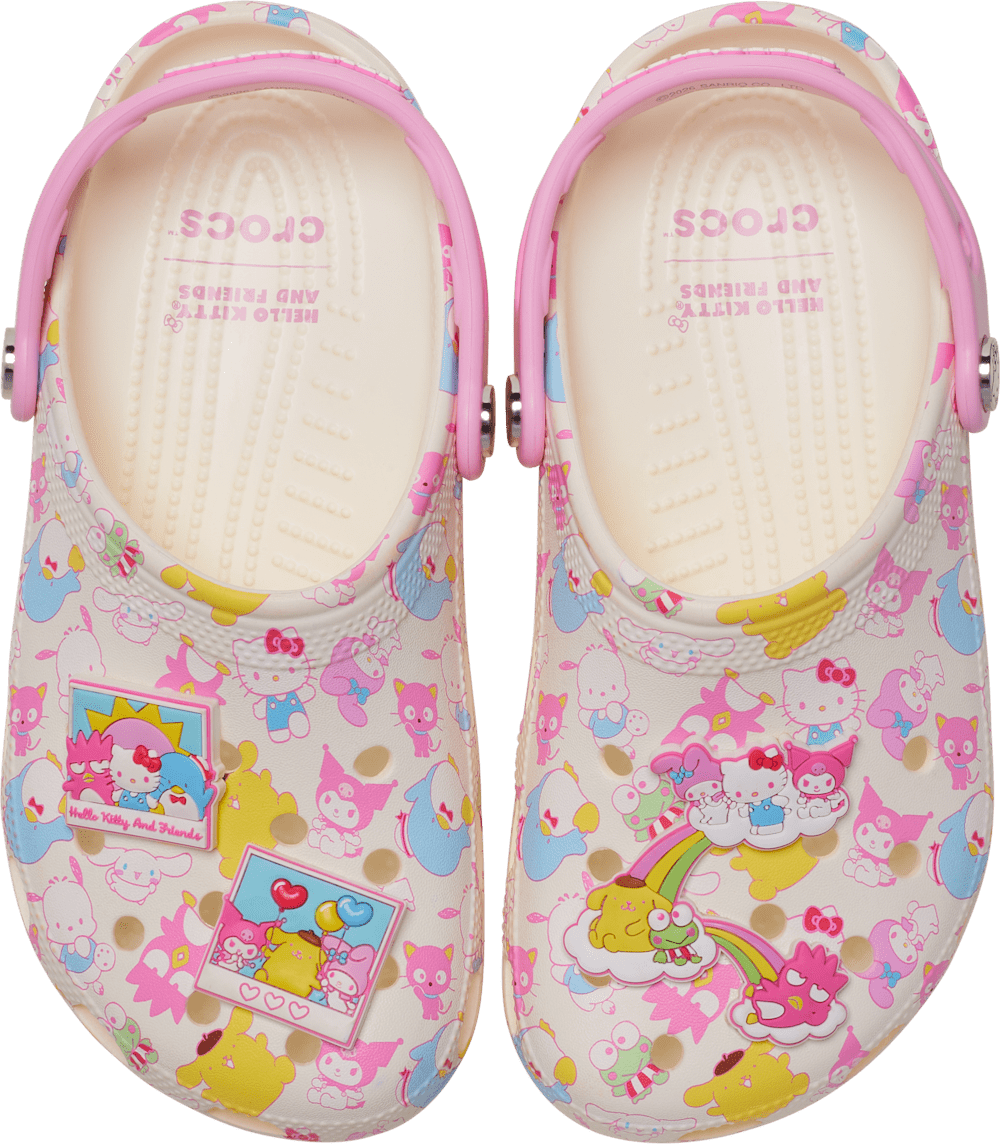 Детские сабо Crocs Kids’ Hello Kitty® and Friends Pastel Classic Clog — фото 3