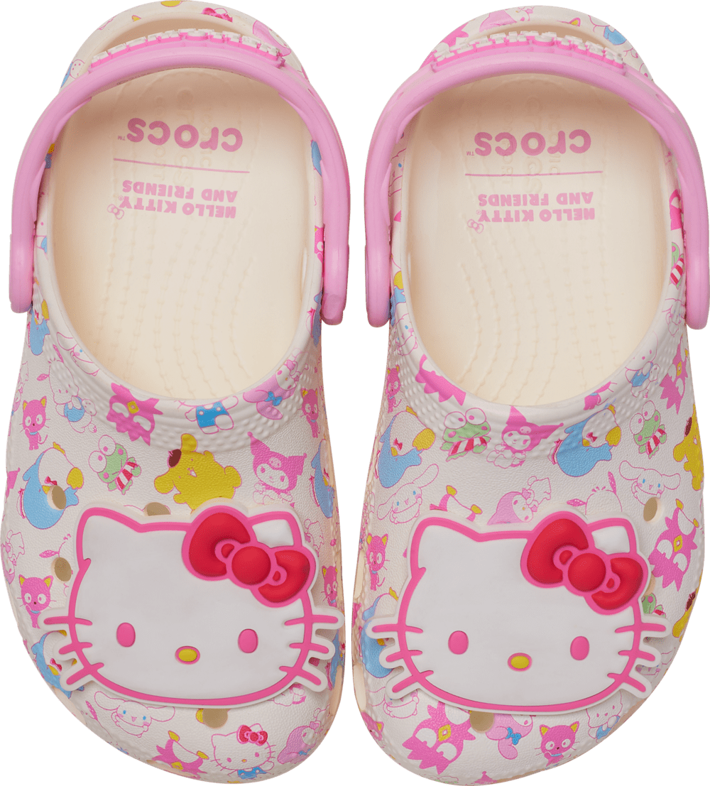 Детские сабо Crocs Toddlers’ Hello Kitty® and Friends Pastel Classic Clog