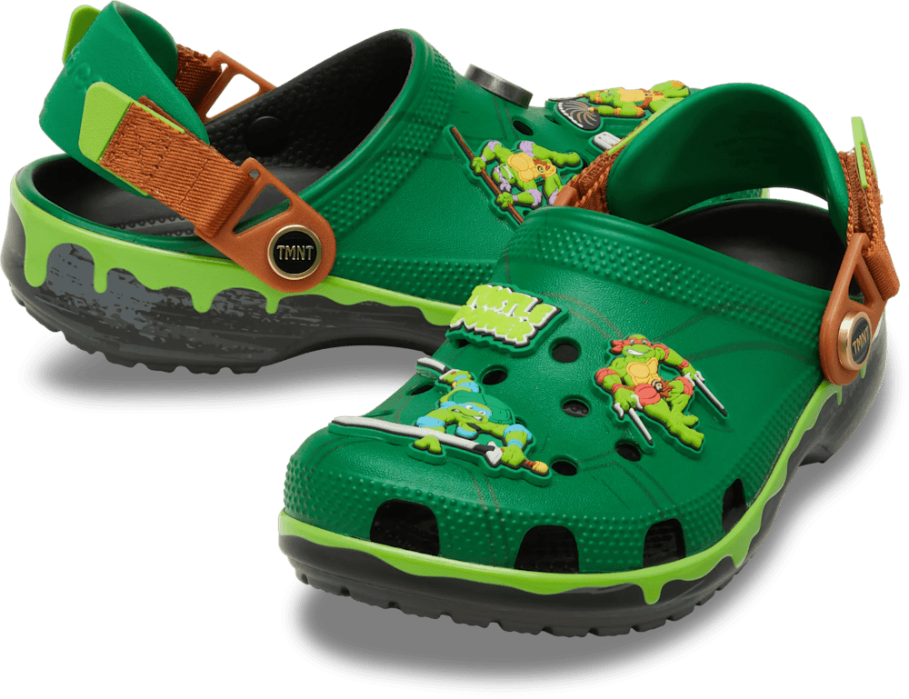 Детские сабо Crocs Kids’ Teenage Mutant Ninja Turtles Classic Clog — фото 2