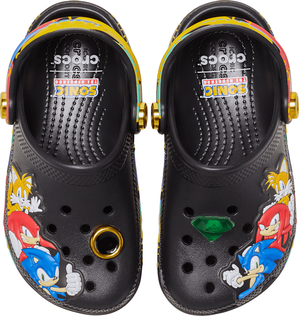 Детские сабо Crocs Toddlers' Sonic the Hedgehog Classic Clog