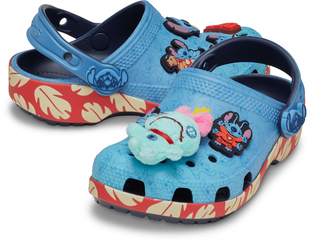 Детские сабо Crocs Kids Disney Lilo & Stitch Classic Clog — фото 2