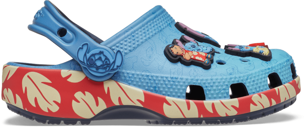Детские сабо Crocs Toddler Disney Lilo & Stitch Classic Clog — фото 3