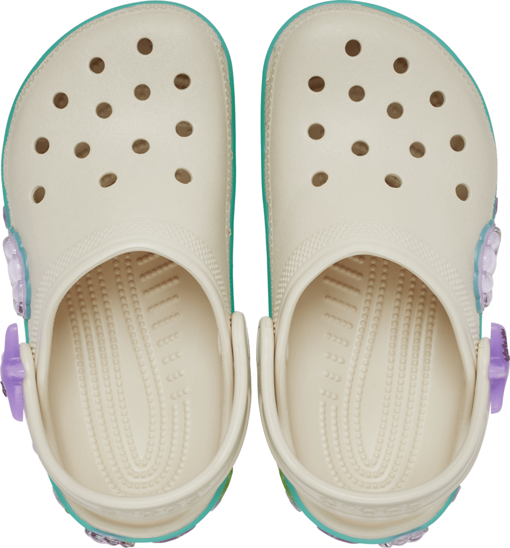 Детские сабо Crocs Kids' Classic Sea Sparkle Shaker Clog — фото 3