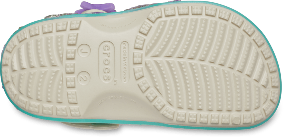 Детские сабо Crocs Kids' Classic Sea Sparkle Shaker Clog — фото 4