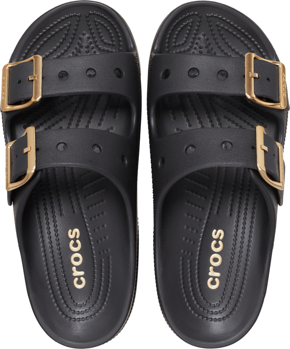 Женские сандалии Crocs Women’s Metallic Buckle Saturday Sandal — фото 3