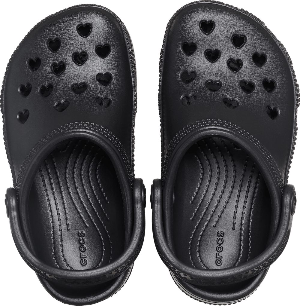 Детские сабо Crocs Toddler Classic Hearts Cut Out Clog — фото 3